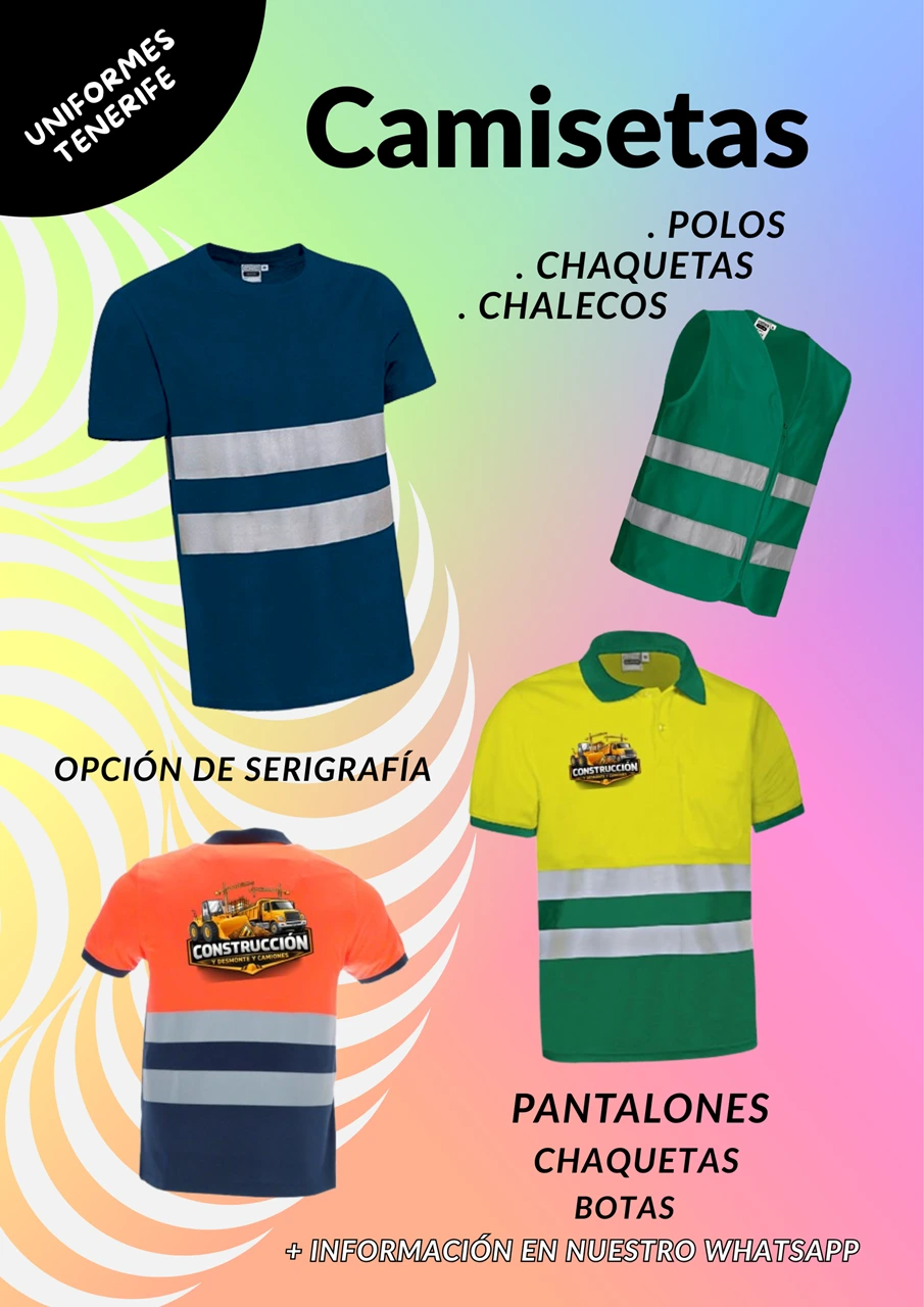 uniforme ropa tenerife laboral