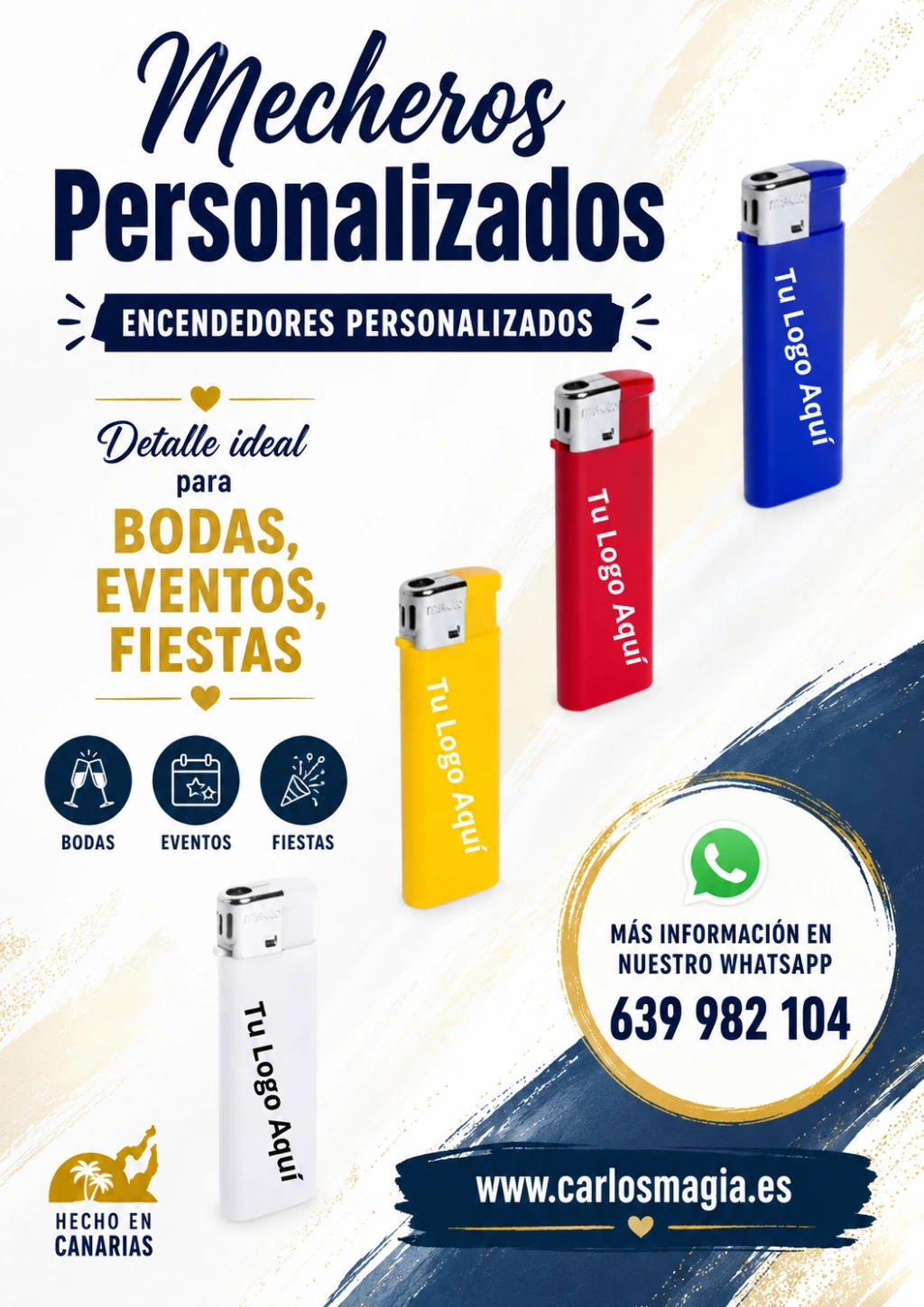 Pedido minimo 100 unidades creamos mecheros personalizados con dtf con el logo de tu empresa fecha especial dia de tu evento
