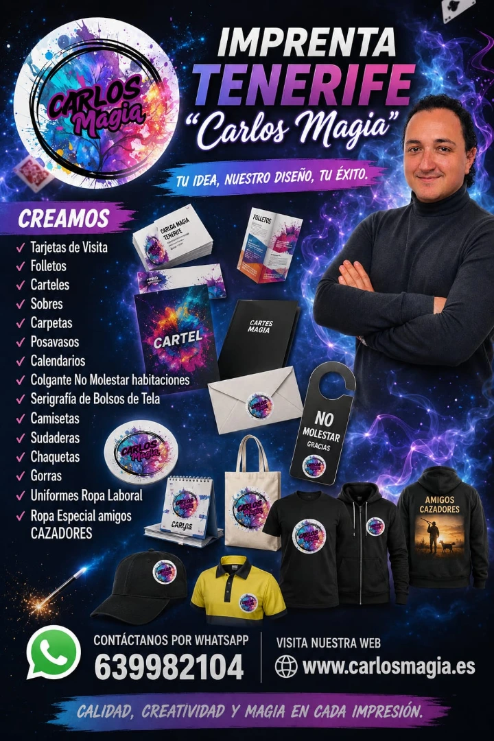 Visitar productos y servicios imprenta en tenerife para dar solucion a todo