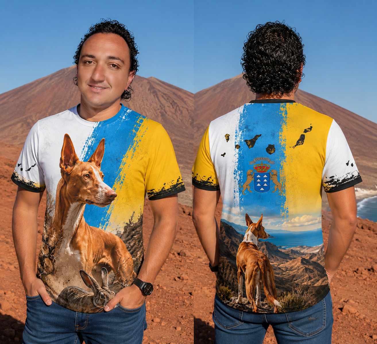 caza tenerife camisetas