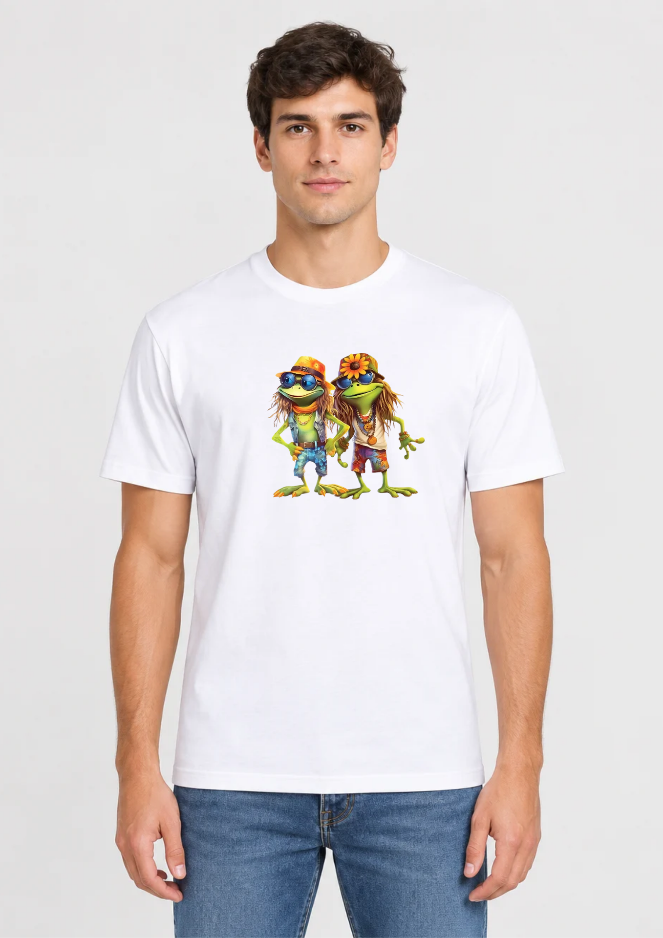 camiseta sapos feliz