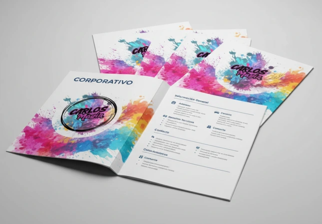 prototipo de carpetas corporativas